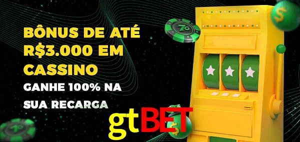 gtbet melhor bônus de depósito
